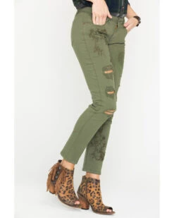 MM Vintage Women's Cassie Easy Straight Jeans -Cheap Western Femme Store 2000217503 300 D2