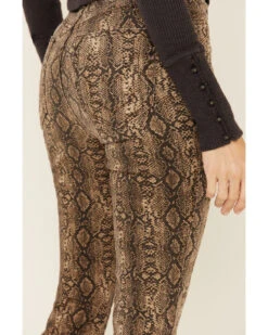 Show Me Your Mumu Women's Snake Print Berkeley Bell Bottoms -Cheap Western Femme Store 2000330720 900 P4