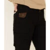 Wrangler Women's Black Ranger Straight Leg Work Pants