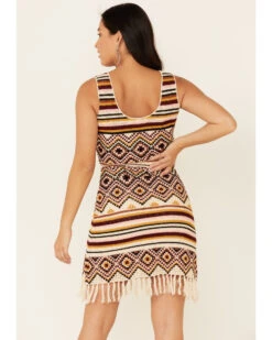 Idyllwind Women's Chilli Havana Nights Crochet Fringe Dress 6 Idyllwind Women's Chilli Havana Nights Crochet Fringe Dress -Cheap Western Femme Store 2000338282 641 P4