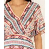 Stetson Women's Southwestern Print Surplice Dress