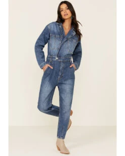 Free People Women's Denim Maris Coveralls 9 Free People Women's Denim Maris Coveralls -Cheap Western Femme Store 2000339732 400 P2