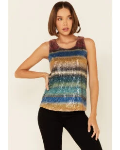 Tasha Polizzi Women's Natasha Sequins Tank Top