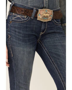 Ariat Women's R.E.A.L Corrinne Bootcut Denim Jeans -Cheap Western Femme Store 2000357674 400 P2