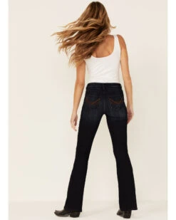 Idyllwind Women's Rebel Lovestruck Wash Stretch High Rise Flare Jeans