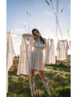 Idyllwind Women's Smock Ya Ivory Long Sleeve Dress 8 Idyllwind Women's Smock Ya Ivory Long Sleeve Dress -Cheap Western Femme Store 2000359145 103 P1