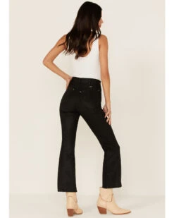 Wrangler X Fender Women's Wrock Cropped Flare Jeans 7 Wrangler X Fender Women's Wrock Cropped Flare Jeans -Cheap Western Femme Store 2000360369 001 P3