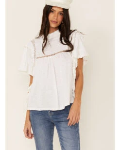 Free People Women's Le Femme Tee -Cheap Western Femme Store 2000360466 100 P1