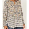 Johnny Was Women's Lakeside Darlyn Embroidered Blouse