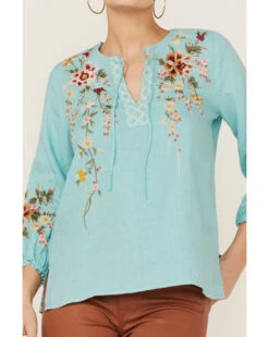 Johnny Was Women's Acacia Blouse -Cheap Western Femme Store 2000362206 400 P2