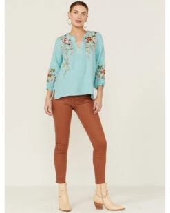 Johnny Was Women's Acacia Blouse -Cheap Western Femme Store 2000362206 400 P4