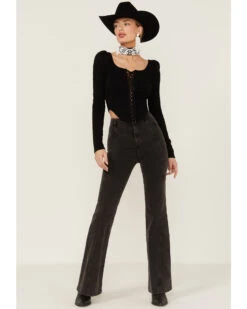 Free People Women's Willow Long Sleeve Top -Cheap Western Femme Store 2000362301 001 P2