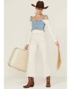 Rolla's Women's Eastcoast Crop Salt Flare Jeans -Cheap Western Femme Store 2000362515 100 P1