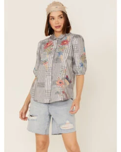 Johnny Was Women's Jordan Lisbon Floral Shirt