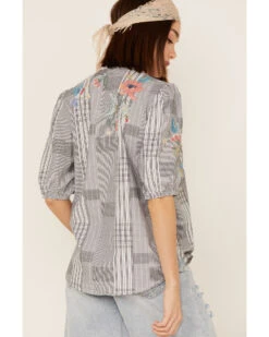 Johnny Was Women's Jordan Lisbon Floral Shirt -Cheap Western Femme Store 2000363626 900 P4