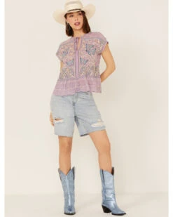 Johnny Was Women's Paise Blouse -Cheap Western Femme Store 2000363632 570 P2