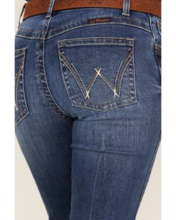 Wrangler Women's Medium Wash Mid Rise Jane Q-Baby Bootcut Ultimate Riding Jeans 6 Wrangler Women's Medium Wash Mid Rise Jane Q-Baby Bootcut Ultimate Riding Jeans -Cheap Western Femme Store 2000365219 400 P4