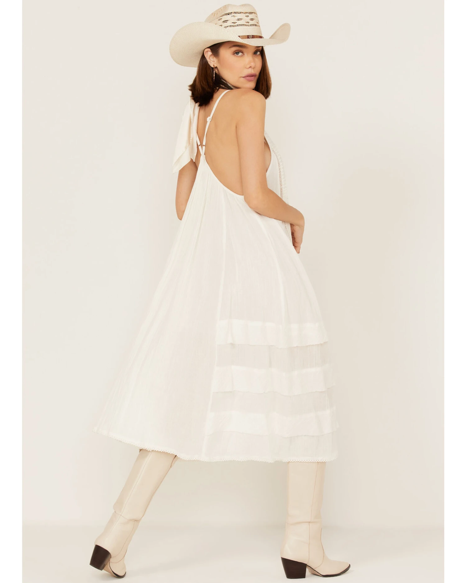 Talisman Women's Constellation Sleeveless Midi Dress 1 Talisman Women's Constellation Sleeveless Midi Dress