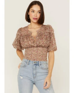 Free People Women's Beatrice Top -Cheap Western Femme Store 2000366138 840 P1