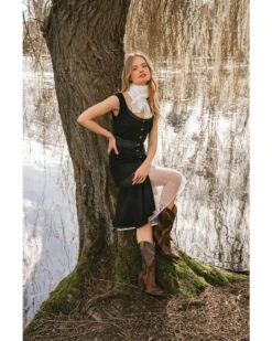 Idyllwind Women's Utopia Gauze Midi Dress -Cheap Western Femme Store 2000366621 001 P1