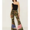 Ranch Dress'n Women's Land Of The Free Flare Jeans