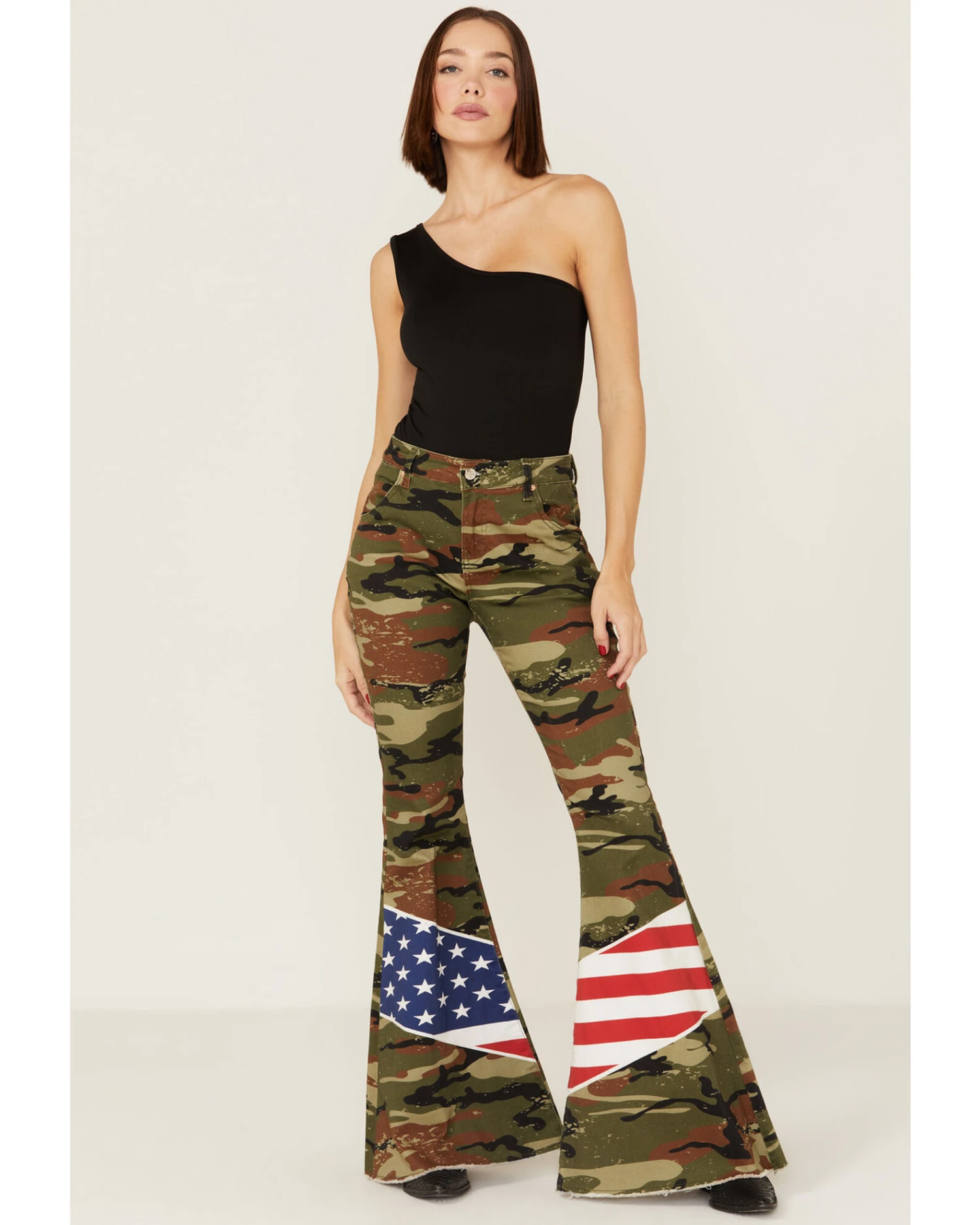 Ranch Dress'n Women's Land Of The Free Flare Jeans 1 Ranch Dress'n Women's Land Of The Free Flare Jeans