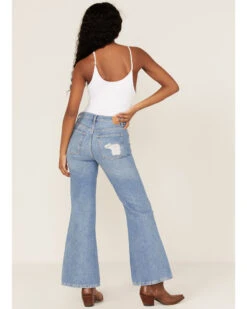 Free People Women's New Dawn Flare Jeans -Cheap Western Femme Store 2000372333 400 P3