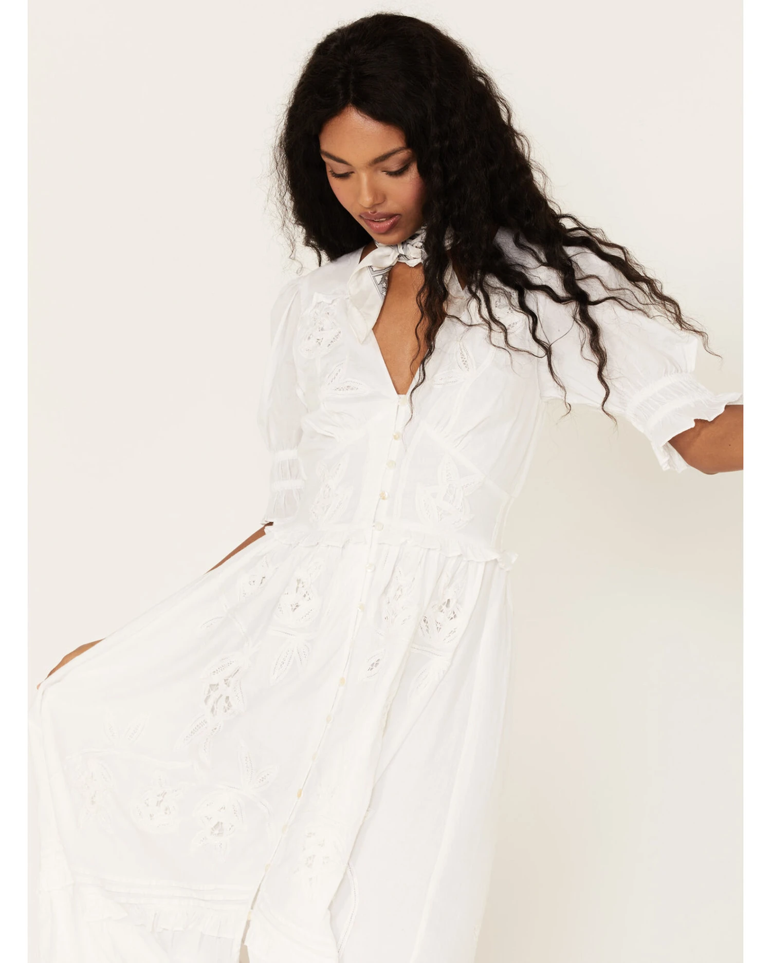 Cleobella Women's Estelle Ruffle Maxi Dress 4 Cleobella Women's Estelle Ruffle Maxi Dress - Image 4