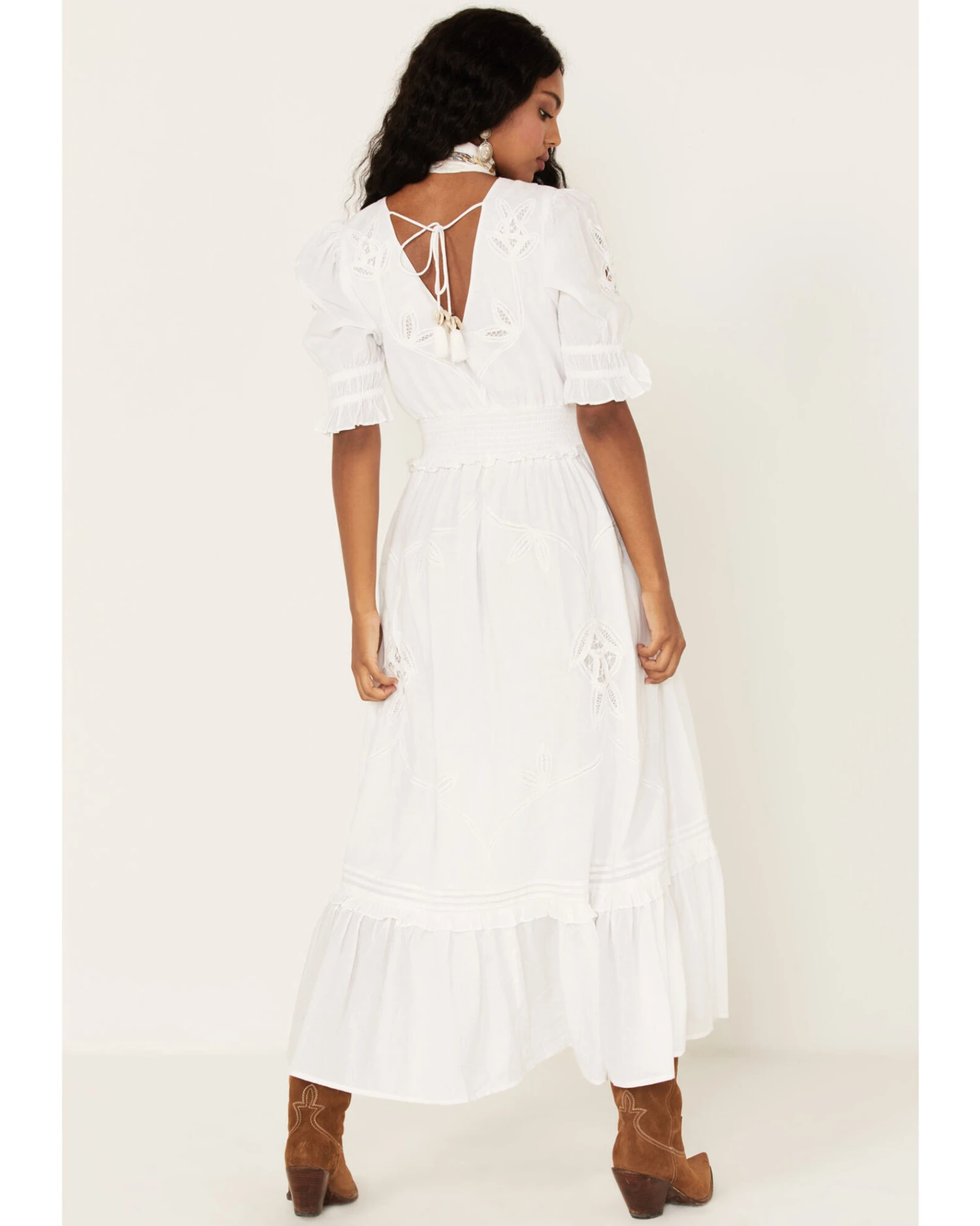 Cleobella Women's Estelle Ruffle Maxi Dress 2 Cleobella Women's Estelle Ruffle Maxi Dress - Image 2