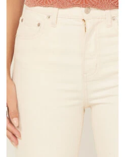 Daze Women's High Rise Cropped Flare Jeans -Cheap Western Femme Store 2000378674 101 P2