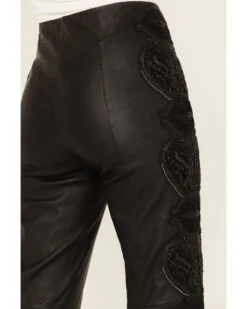 Wonderwest Women's Studded Leather Pant -Cheap Western Femme Store 2000382471 001 P4