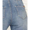 Rock & Roll Denim Women's Medium Wash High Rise Extra Stretch Palazzo Flare Jeans