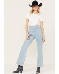 Understated Leather Women's Bluegrass Studded Jeans 6 Understated Leather Women's Bluegrass Studded Jeans -Cheap Western Femme Store 2000386324 400 P2