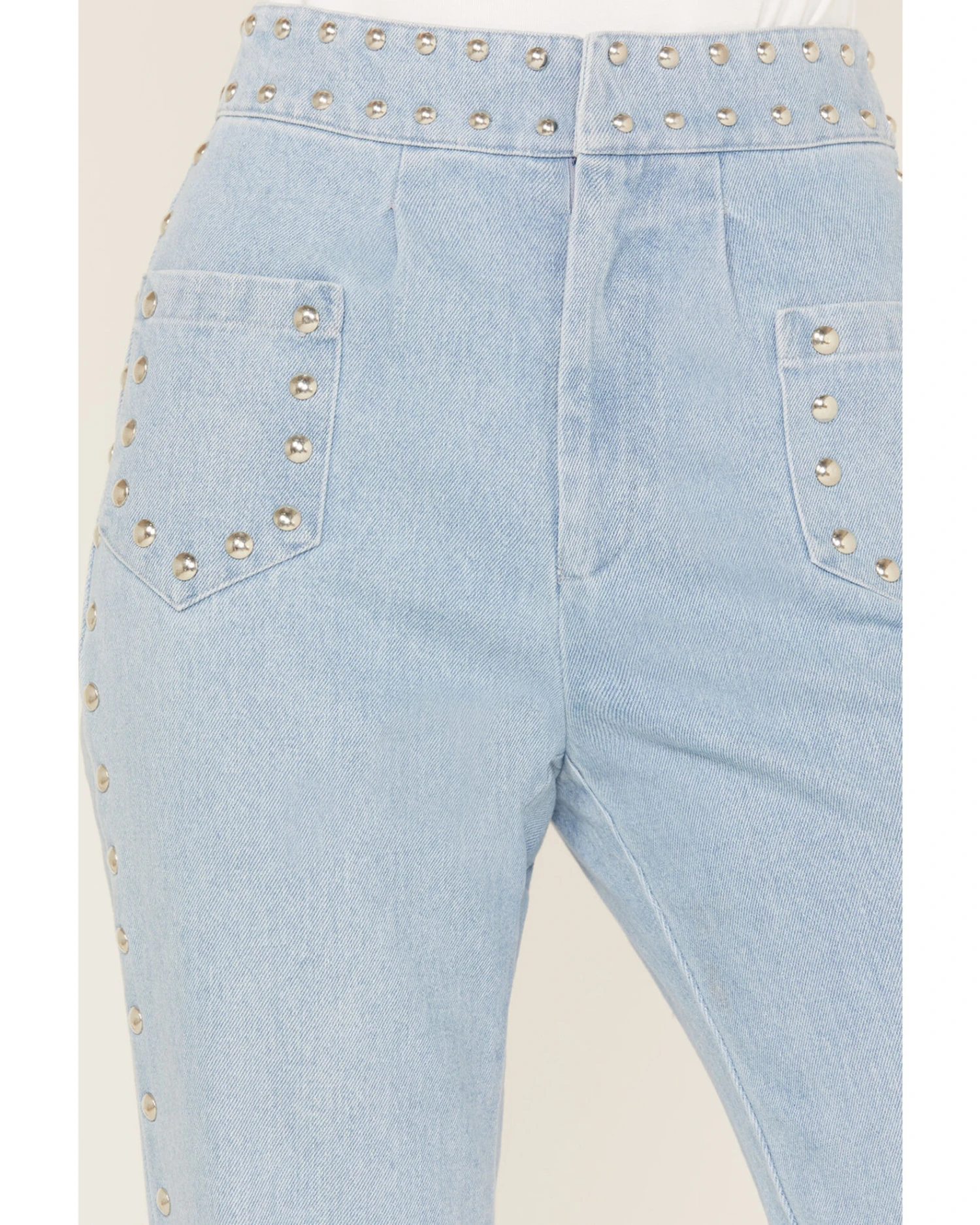 Understated Leather Women's Bluegrass Studded Jeans 2 Understated Leather Women's Bluegrass Studded Jeans - Image 2