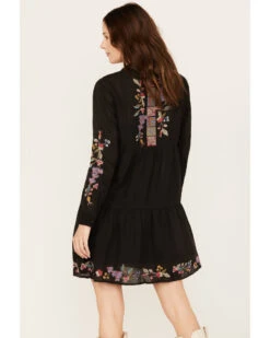 Johnny Was Women's Petunia Tiered Shirt Dress 7 Johnny Was Women's Petunia Tiered Shirt Dress -Cheap Western Femme Store 2000386521 001 P4