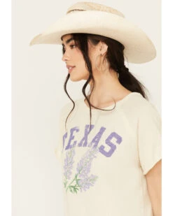 Free People Women's Texas State Flower Short Sleeve Graphic Tee 7 Free People Women's Texas State Flower Short Sleeve Graphic Tee -Cheap Western Femme Store 2000390359 251 P2