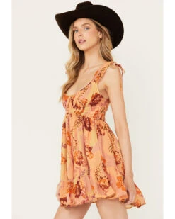 Free People Women's Vernon Mini Dress -Cheap Western Femme Store 2000392157 800 P2