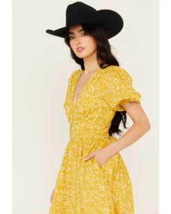 Cleobella Women's Alora Print Ankle Dress -Cheap Western Femme Store 2000393461 700 P2