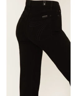 7 For All Mankind Women's Mid Rise Dojo Trouser Jeans 7 7 For All Mankind Women's Mid Rise Dojo Trouser Jeans -Cheap Western Femme Store 2000395200 001 P2