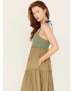 Free People Women's Bluebell Solid Maxi Dress -Cheap Western Femme Store 2000395772 300 P4